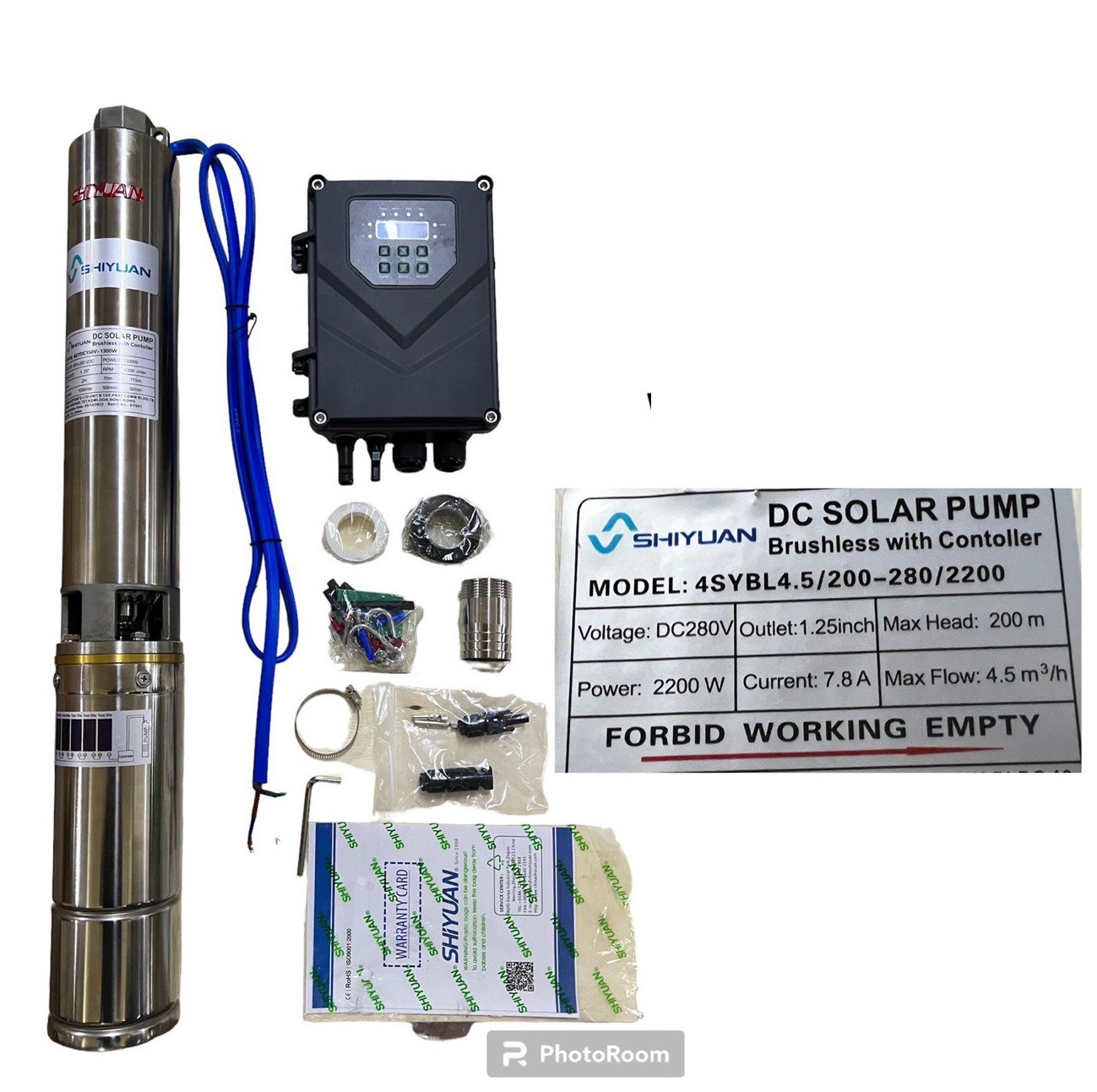 115m Brushless Dc pump Shiyuan 115m with a controller - Image 1